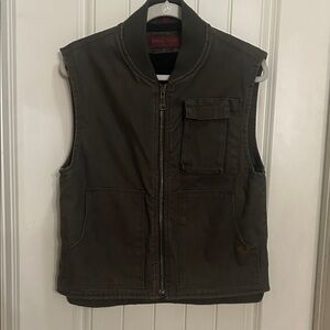 Real Ranch Olive green rugged Work Vest